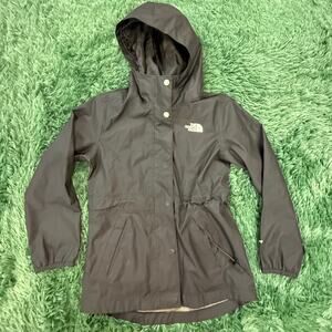 Girls North Face Shell and Jacket Size Small Black Skiing Snowboarding Winter!
